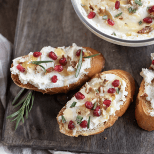 Whipped Holiday Feta Dip