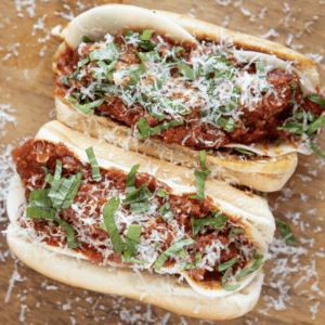 Chicken Parmesan Hot Dog