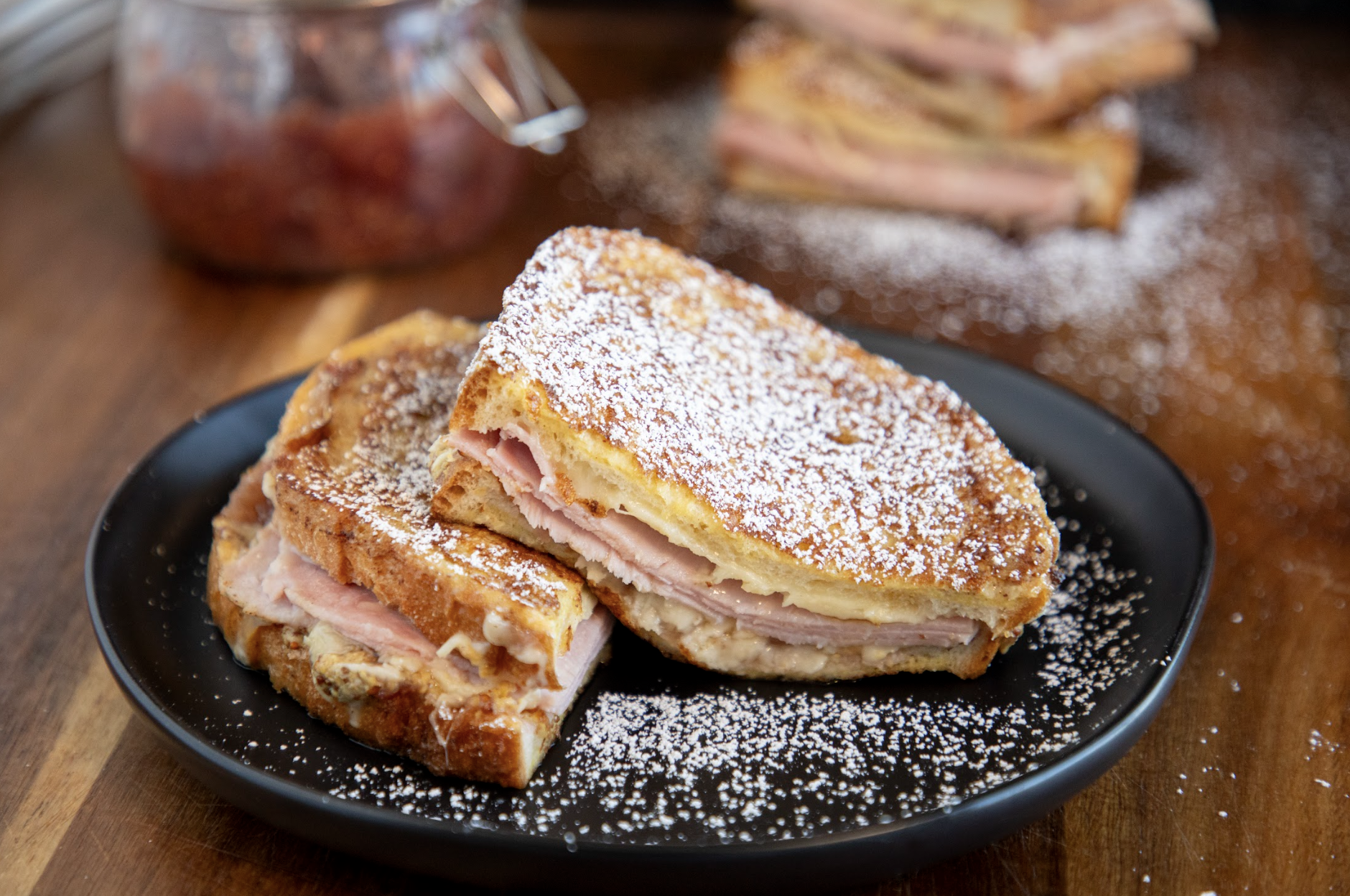 Monte Cristo with Homemade Fig Jam