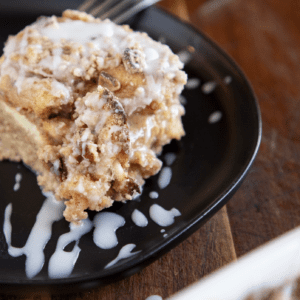 Cinnamon Roll Bread Pudding