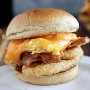 Hashbrown & Egg Breakfast Sandwich