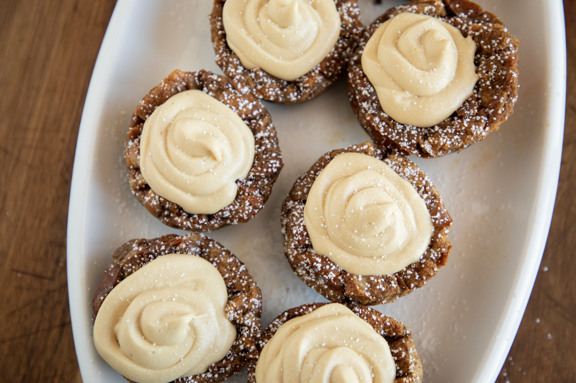 Gingerbread Pudding Bites