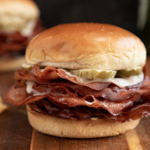 Fried Mortadella Sandwich