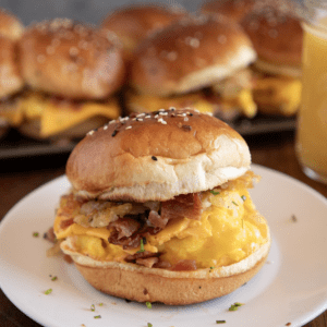 bacon breakfast sandwich