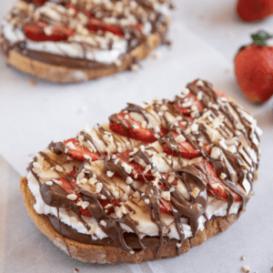 Nutella Ricotta Toast