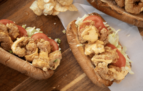 Fried Shrimp Po’Boy