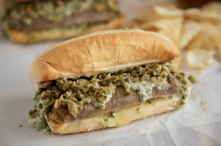 Zesty Pesto Italian Sausage