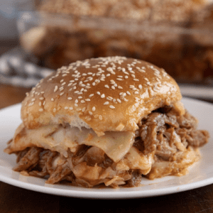 Sweet & Savory Pork Sliders