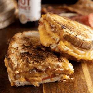Double Decker Grilled Cheese