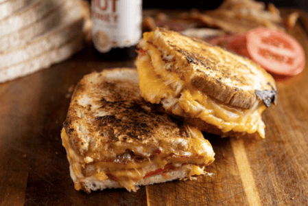 Double Decker Grilled Cheese