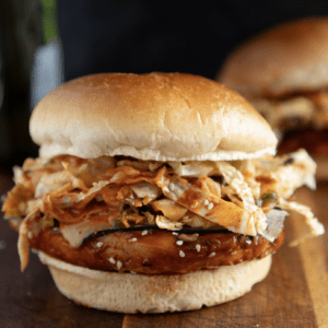 Grilled Korean BBQ Chicken Sandwich
