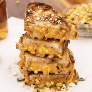 Elote & Bacon Grilled Cheese