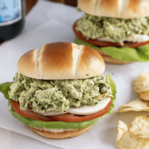 Pesto Chicken Salad Sandwich