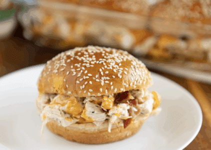 One-Pan CBR Sliders (Chicken, Bacon, Ranch)