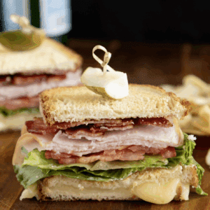 Grilled Cheese Club Sandwich