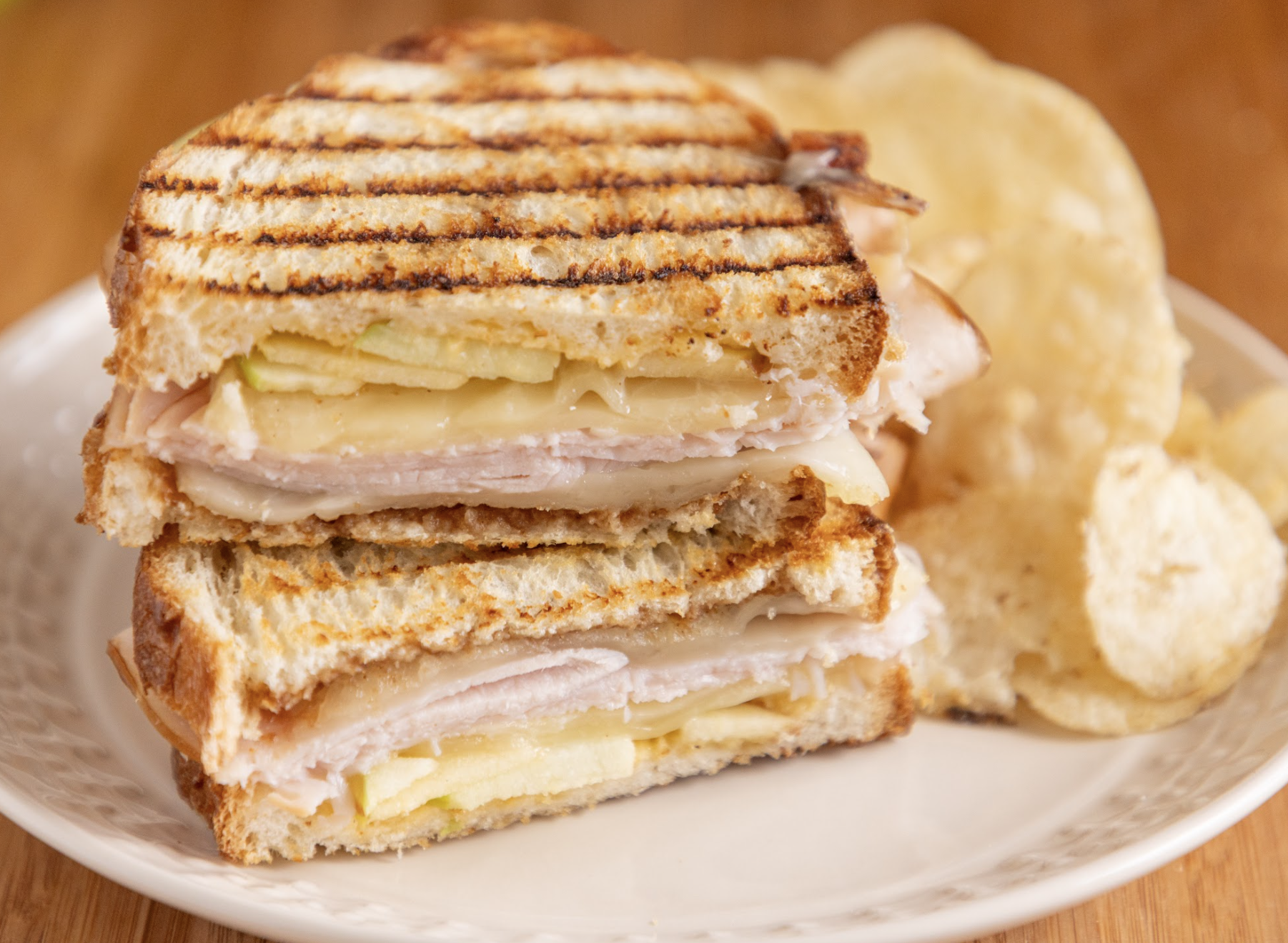 Ham, Havarti & Spiced Apple Butter Panini