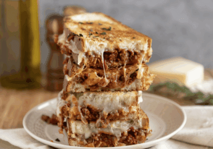 Italian Sausage Grilled Cheese