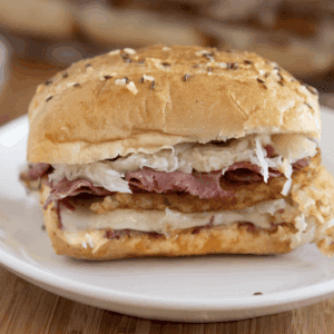 Corned Beef and Hashbrown Sliders
