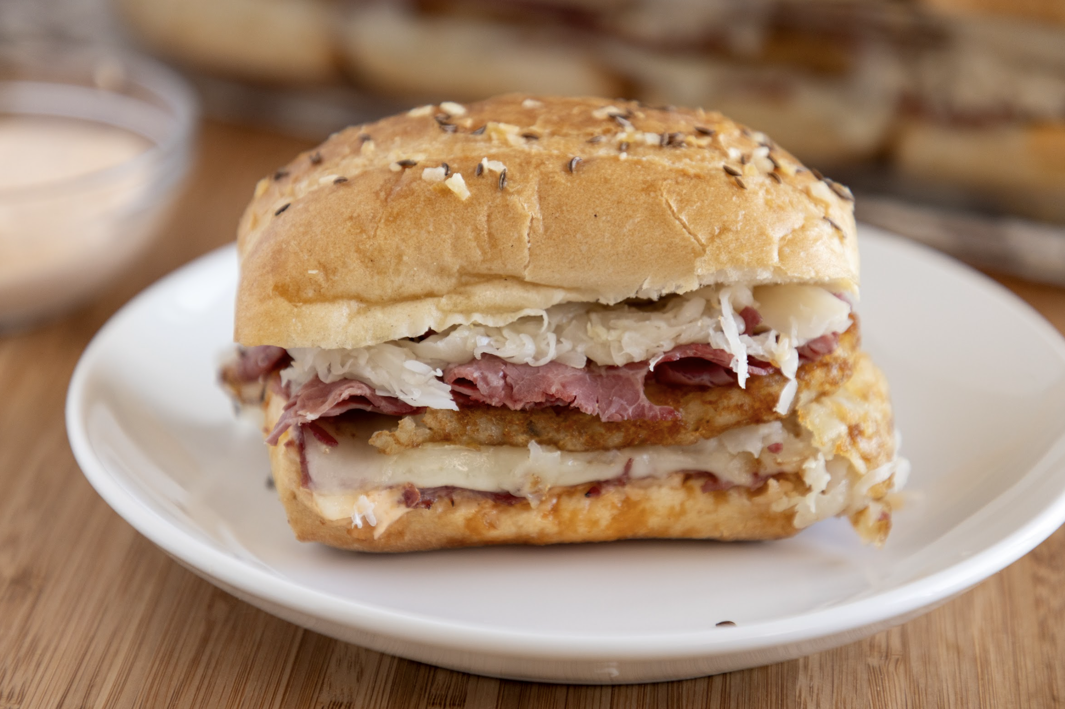 Corned Beef and Hashbrown Sliders