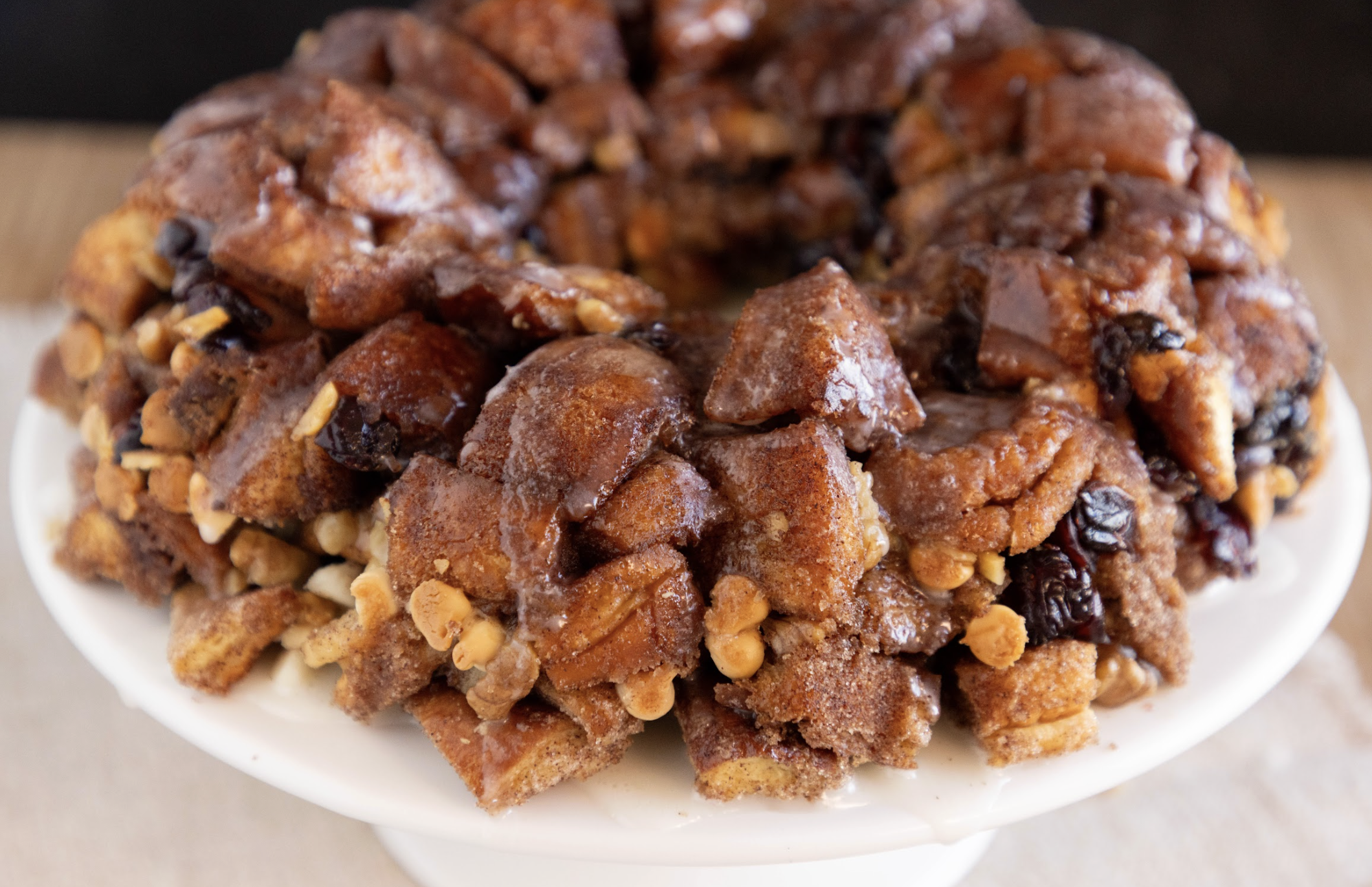 Holiday Cinnamon Sugar Pull-Apart Bread