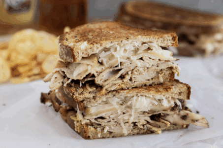 Hot Pastrami Sandwich