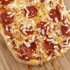 Hot Honey Pepperoni Pinsa