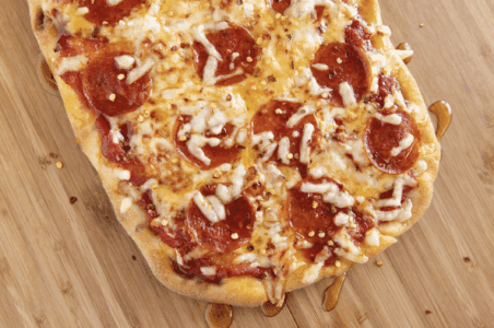 Hot Honey Pepperoni Pinsa