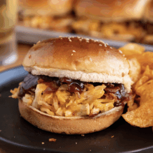 BBQ Bacon Chicken Sliders