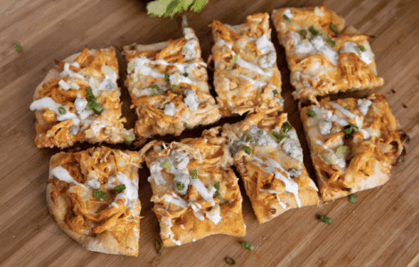 Buffalo Chicken Ranch Pinsa