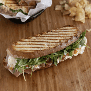 Chicago-Italian Burrata & Prosciutto Panino