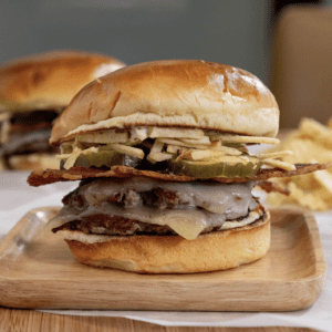 Corned Beef Smash Burger