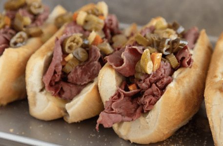 Chicago-Style Corned Beef Sandwich