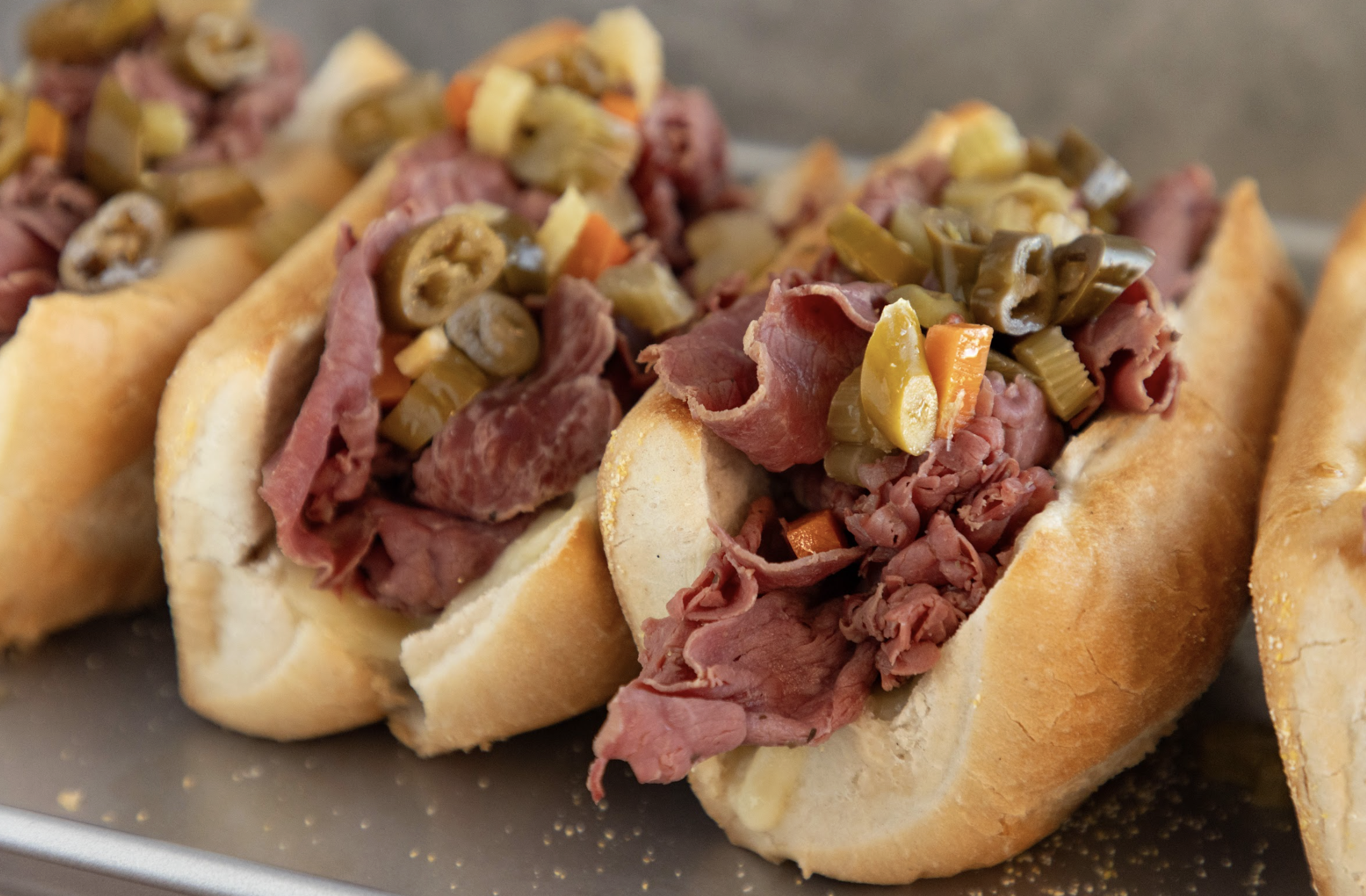 Chicago-Style Corned Beef Sandwich