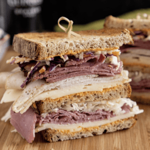 Rachel Reuben Double-Decker Sandwich