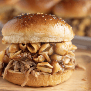 Pulled Pork Mac & Cheese Rolls