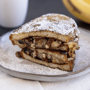 Caramelized Banana French Toast Sandwich