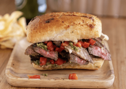 Grilled Steak Sliders