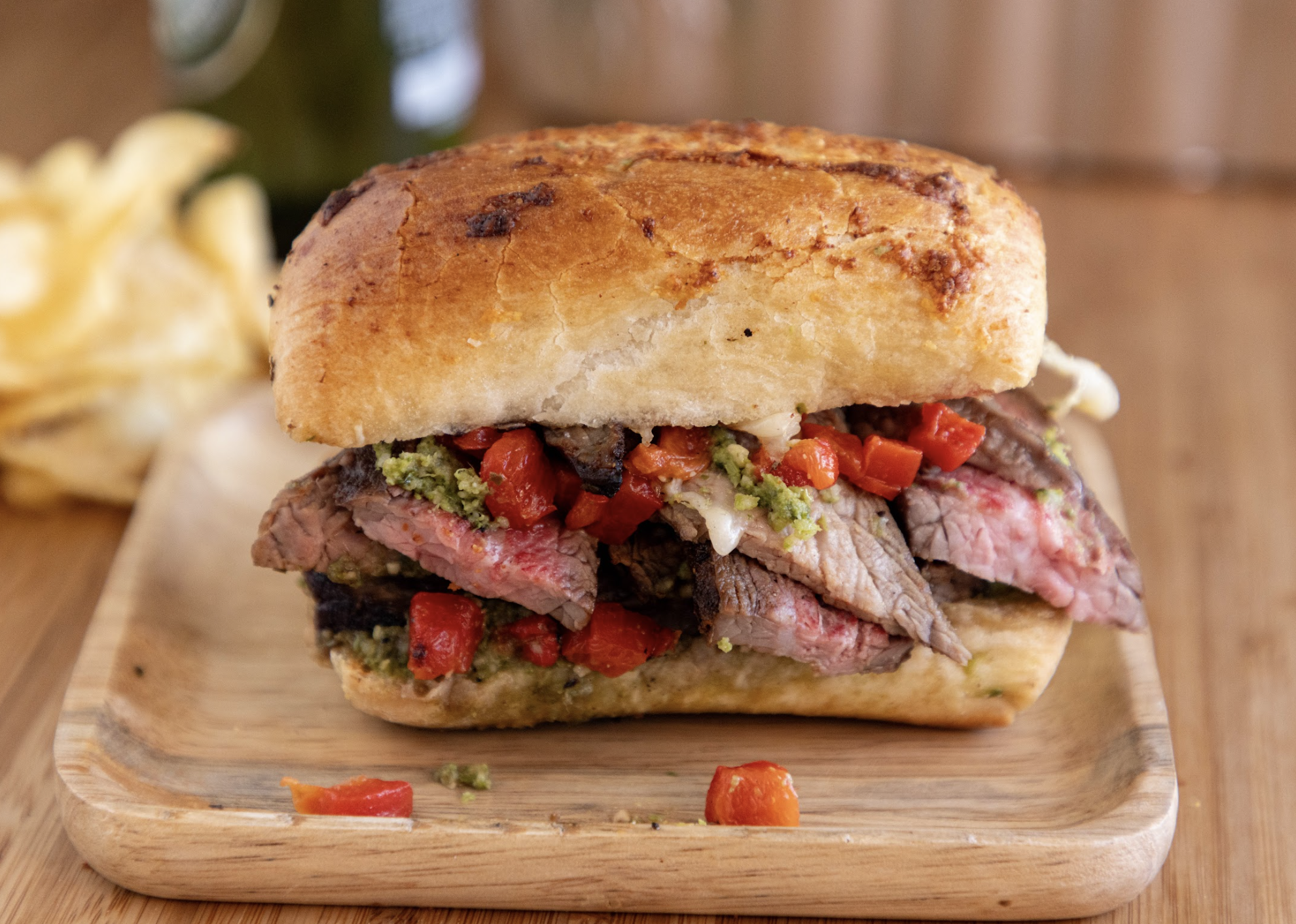 Grilled Steak Sliders