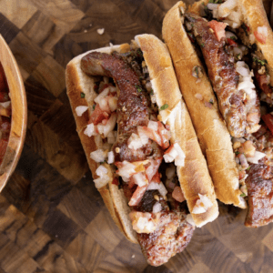 Choripan (Argentinian Sandwich)