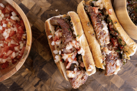 Choripan (Argentinian Sandwich)