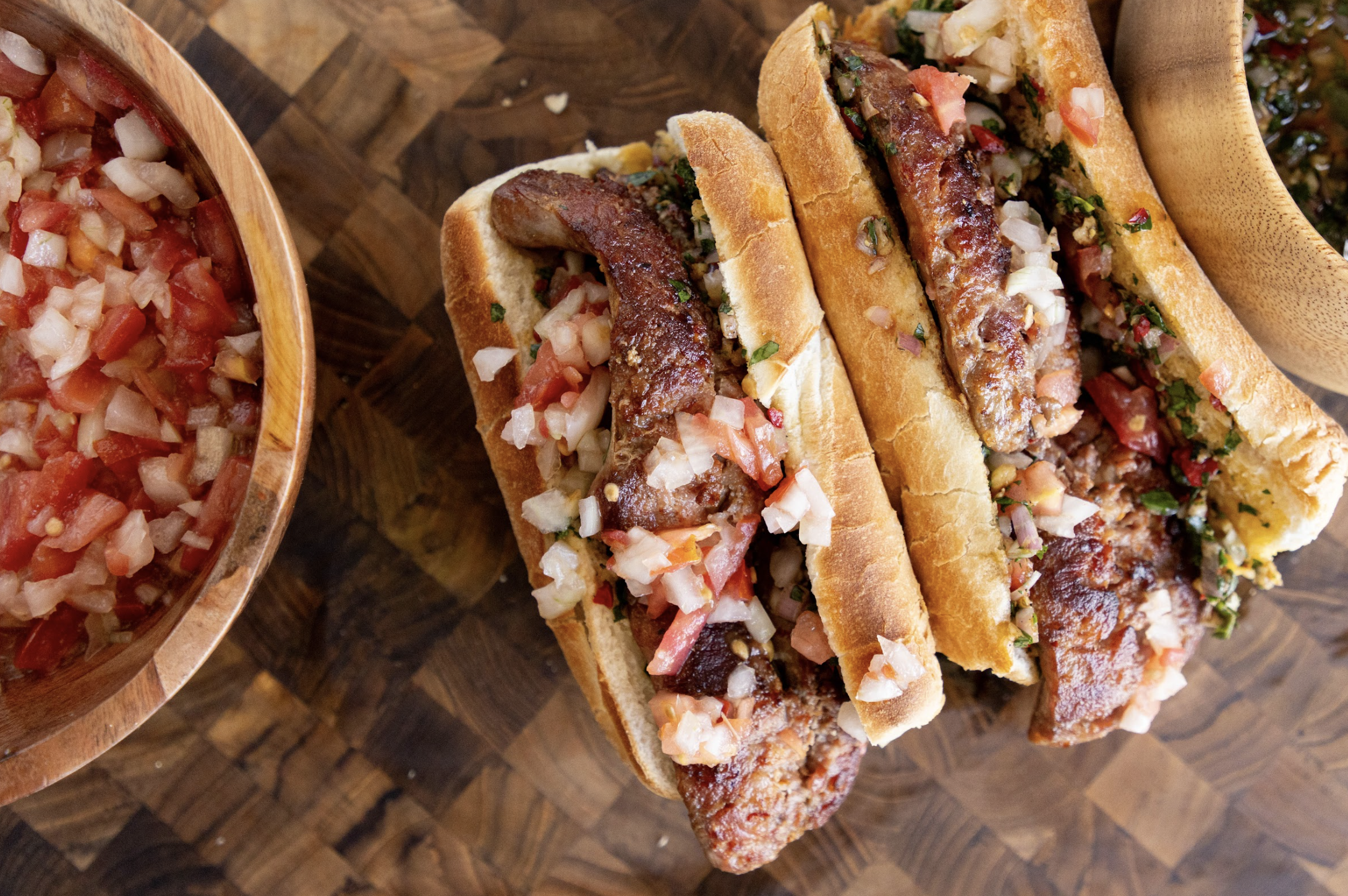 Choripan (Argentinian Sandwich)