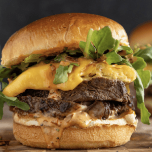 Steak & Eggs Breakfast Sandwich