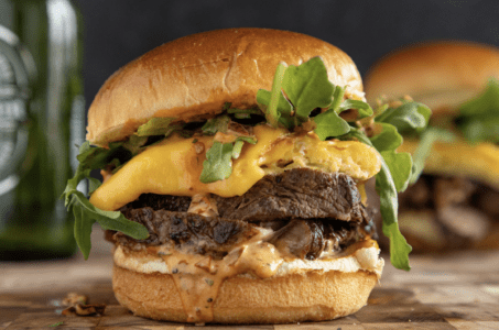 Steak & Eggs Breakfast Sandwich