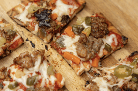 Sausage & Giardiniera Pinsa