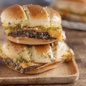 One pan burgers