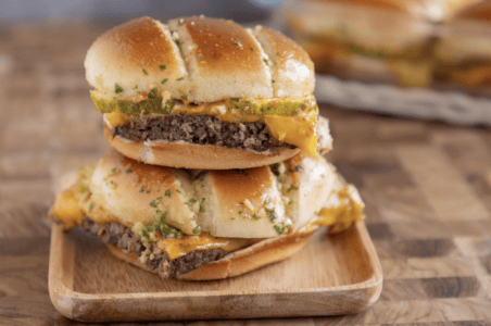 One pan burgers