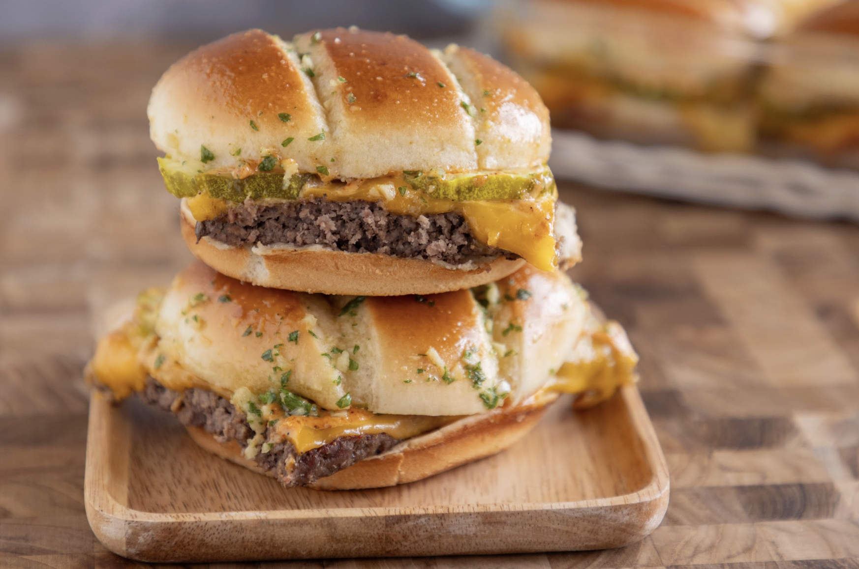 One pan burgers