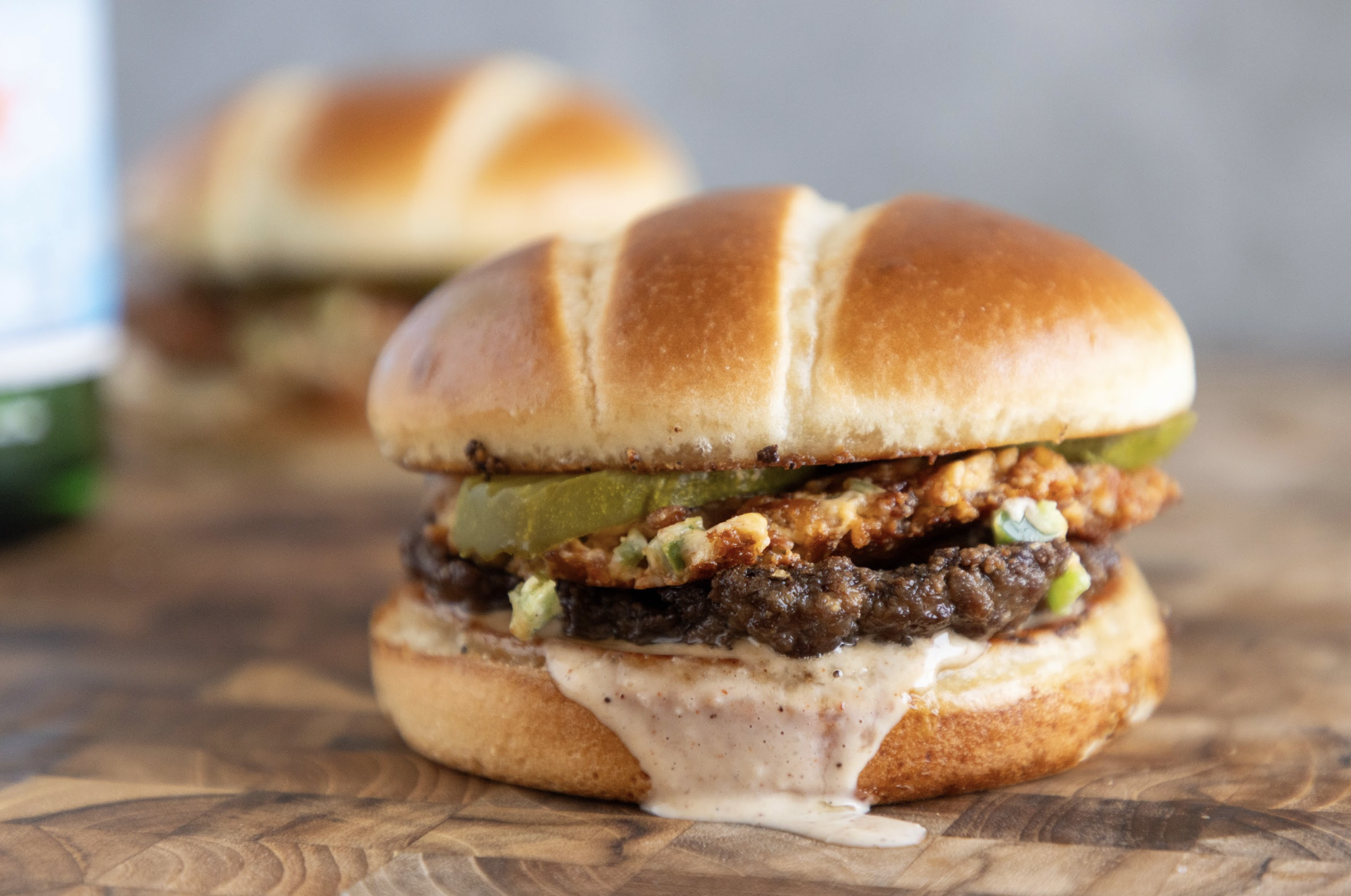 Jalapeño Popper Smash Burger