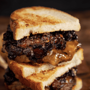 Bacon Jam Patty Melt
