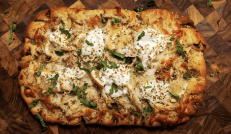 Lemon Chicken & Cheese Summer Pinsa
